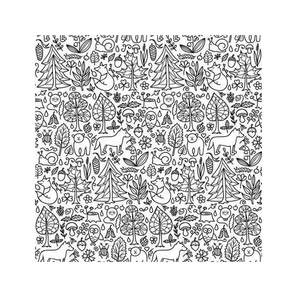 Papel de Parede Adesivo Para Colorir  Natureza 350706731