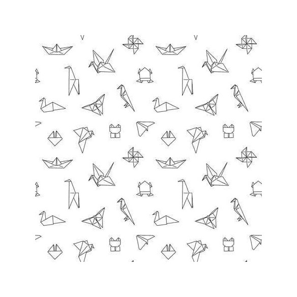 Papel de Parede Adesivo Para Colorir  Origami 502826971
