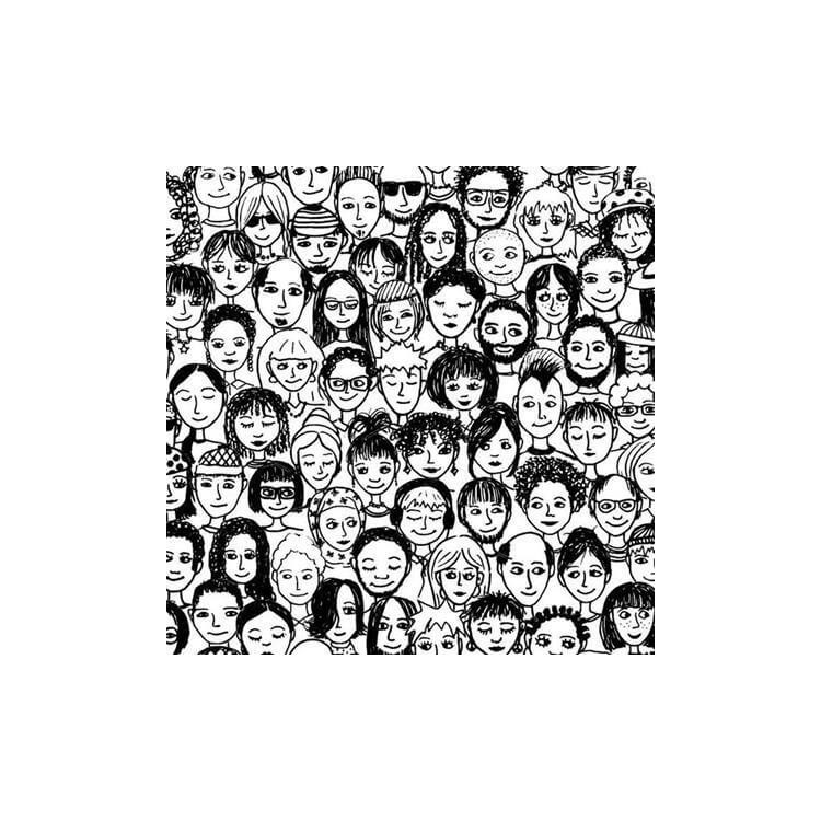 Papel de Parede Adesivo Para Colorir 185634869