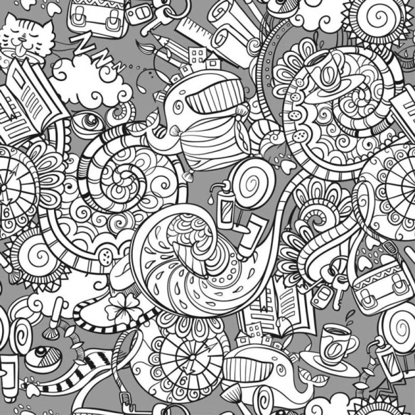 Papel de Parede Adesivo Para Colorir 287203364