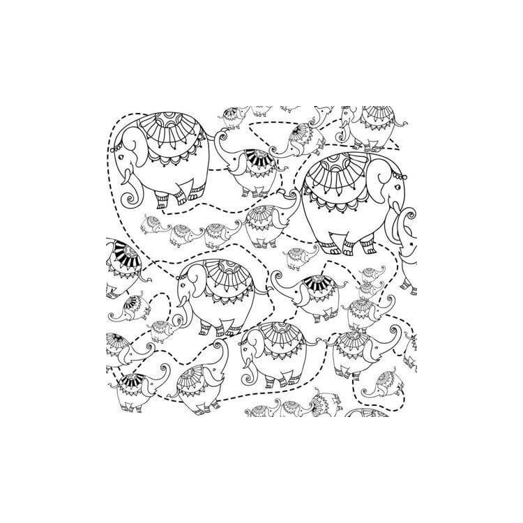 Papel de Parede Adesivo Para Colorir 321033416