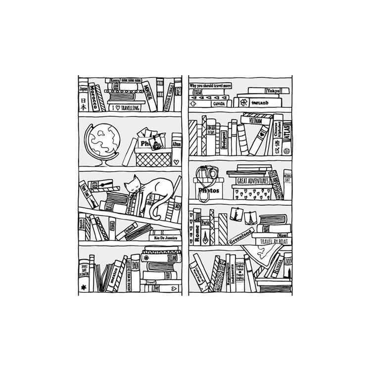 Papel de Parede Adesivo Para Colorir 351096617