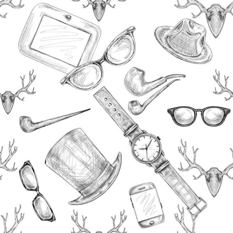 Papel de Parede Adesivo Para Colorir N06224