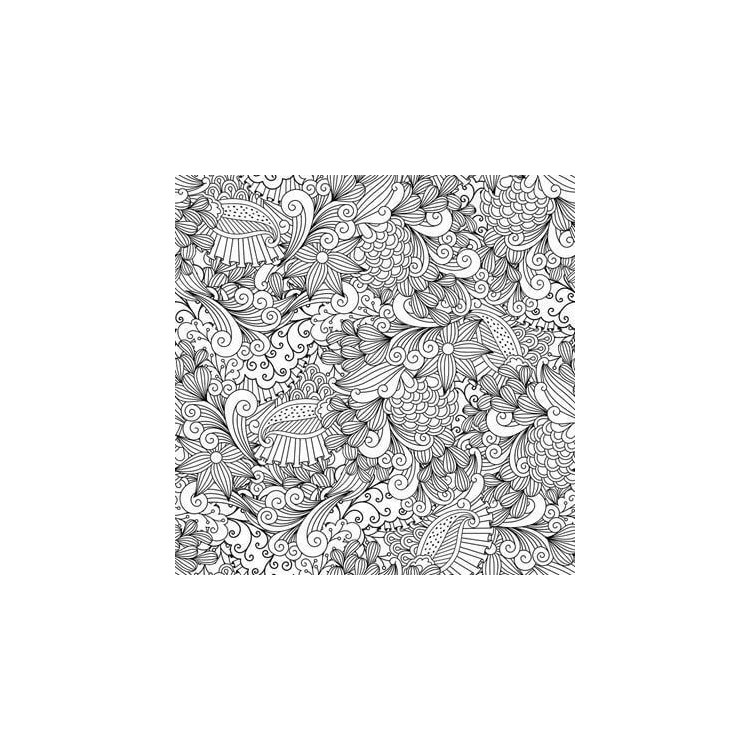 Papel de Parede Adesivo Para Colorir N242355