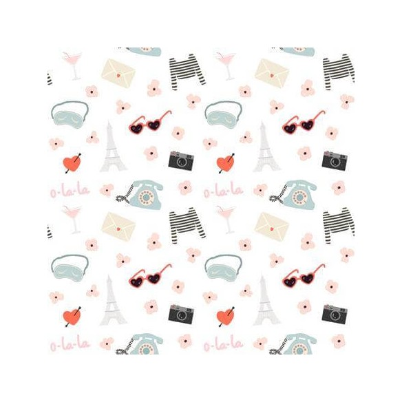 Papel de Parede Adesivo Paris Tumblr N139