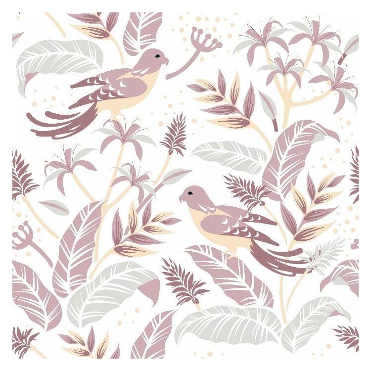 Papel de Parede Adesivo Passaro Natureza N02031
