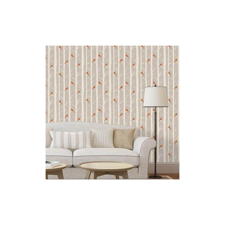 Papel de Parede Adesivo Pássaros  205145872