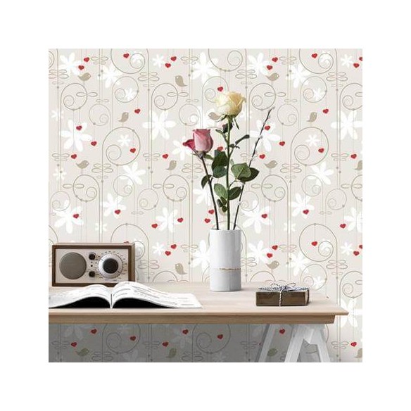 Papel de Parede Adesivo Pássaros  67208131