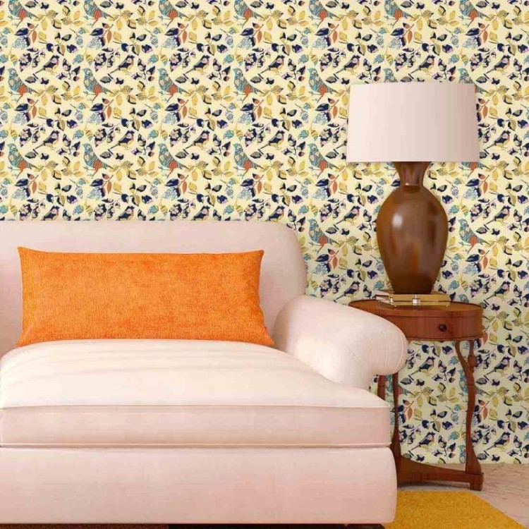 Papel de Parede Adesivo Pássaros 131819093