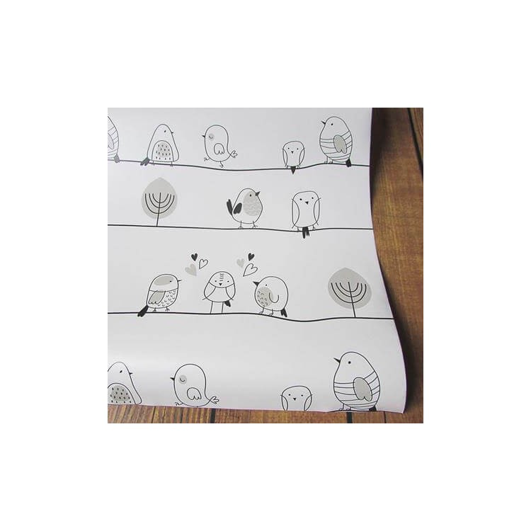 Papel de Parede Adesivo passaros 292436852