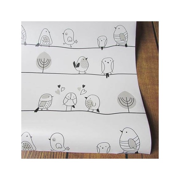 Papel de Parede Adesivo passaros 292436852