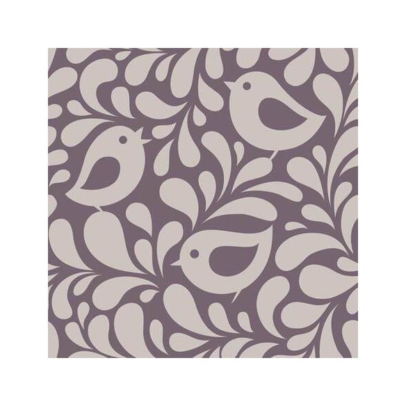 Papel de Parede Adesivo Pássaros Romântico 115246270