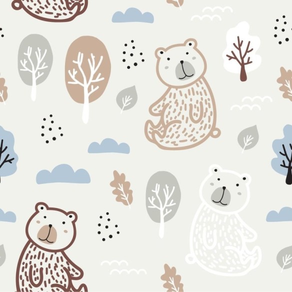 Papel de Parede Adesivo Pastel Infantil N09070