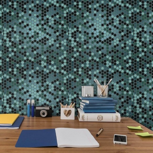 Papel de Parede Adesivo Pastilha L04
