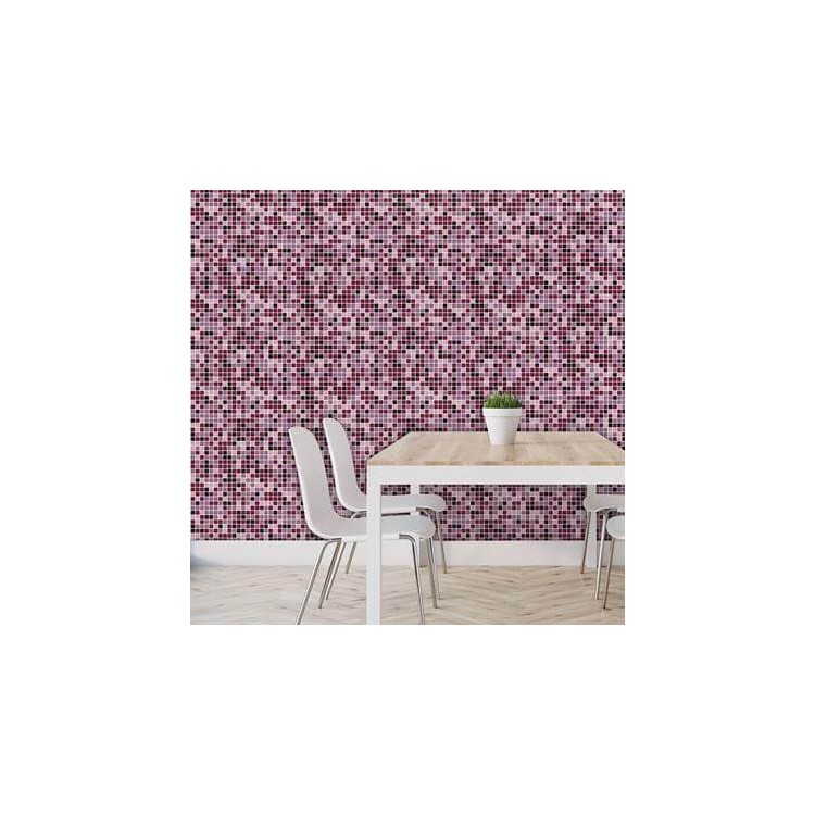 Papel de Parede Adesivo Pastilha rosa 210977989