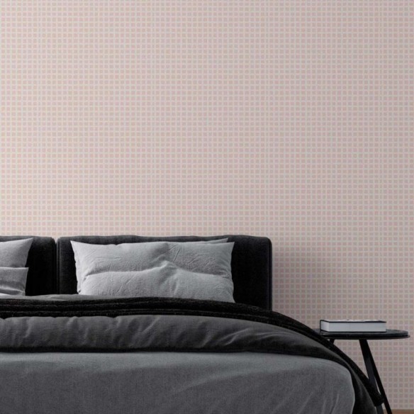 Papel de Parede Adesivo Pastilhas em rosa N08141