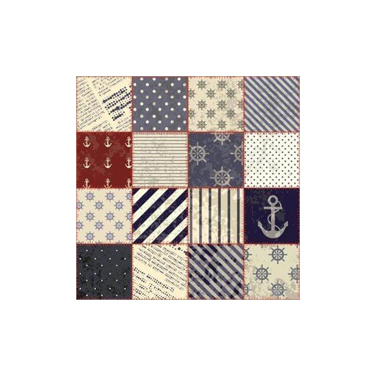 Papel de Parede Adesivo Patchwork 137485847