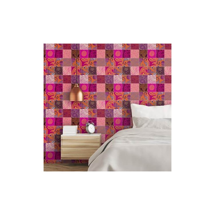 Papel de Parede Adesivo Patchwork 154592450