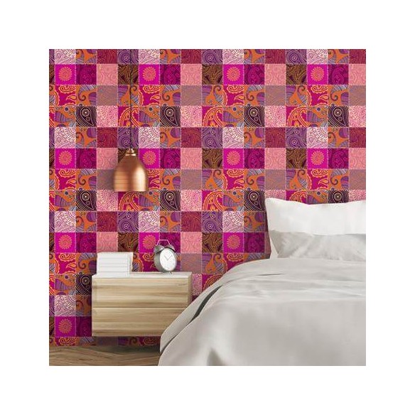 Papel de Parede Adesivo Patchwork 154592450