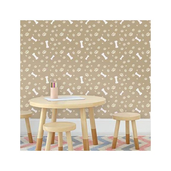 Papel de Parede Adesivo Patinhas 100828933