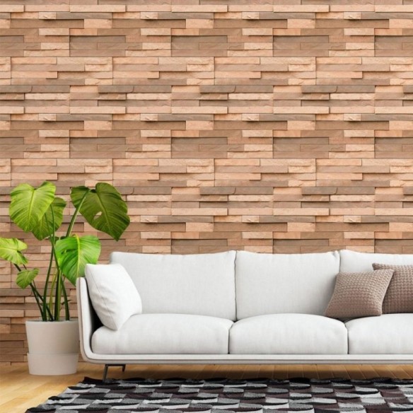 Papel de Parede Adesivo Pedras 3D N015190