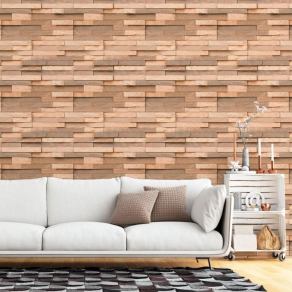 Papel de Parede Adesivo Pedras 3D N015190