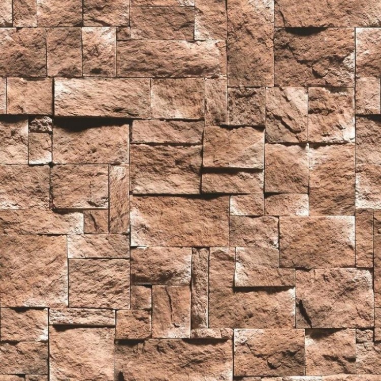 Papel de Parede Adesivo Pedras 3D NP081