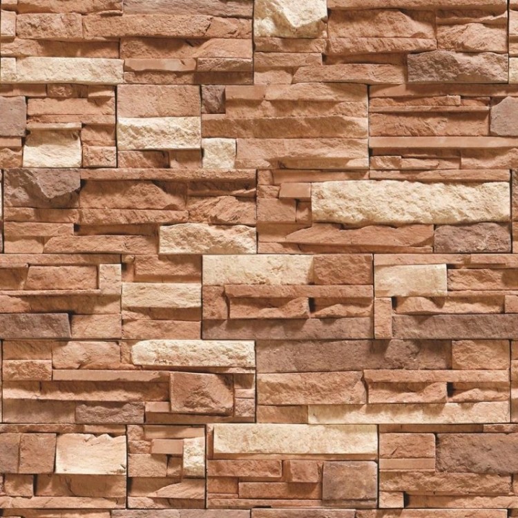 Papel de Parede Adesivo Pedras 3D NP082