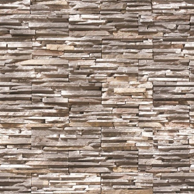 Papel de Parede Adesivo Pedras 3D NP085