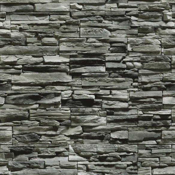 Papel de Parede Adesivo Pedras 3D NP111