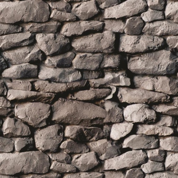 Papel de Parede Adesivo Pedras 3D Rusticas NP032