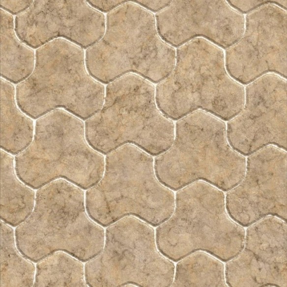 Papel de Parede Adesivo Pedras Bege NP027