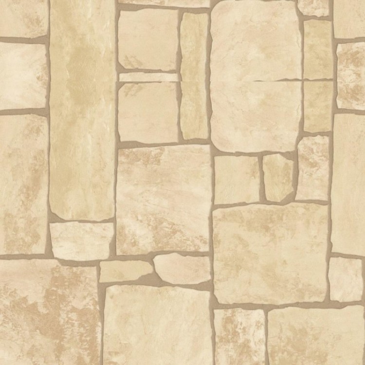 Papel de Parede Adesivo Pedras Bege NP036