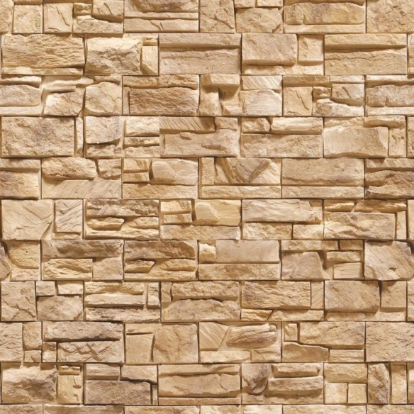 Papel de Parede Adesivo Pedras Bege NP084