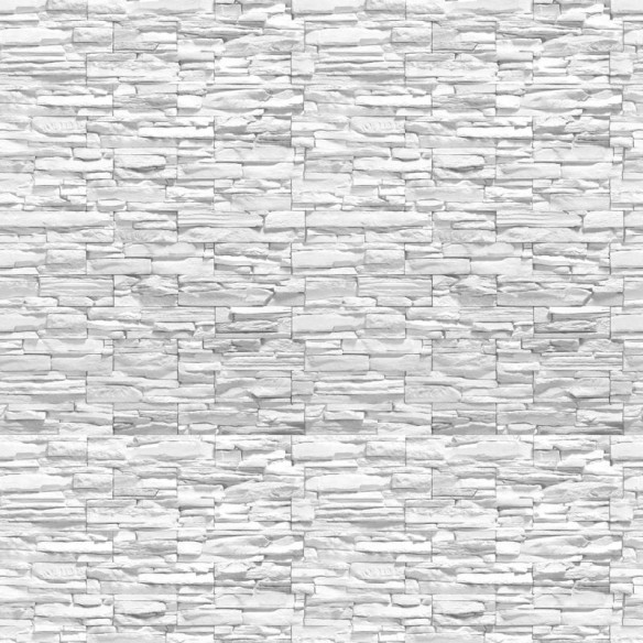 Papel de Parede Adesivo Pedras Brancas NP065