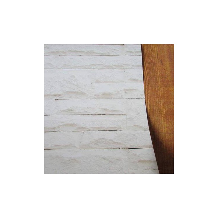 Papel de Parede Adesivo Pedras Branco 0123