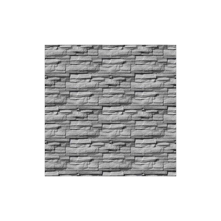 Papel de Parede Adesivo Pedras Cinza 0114