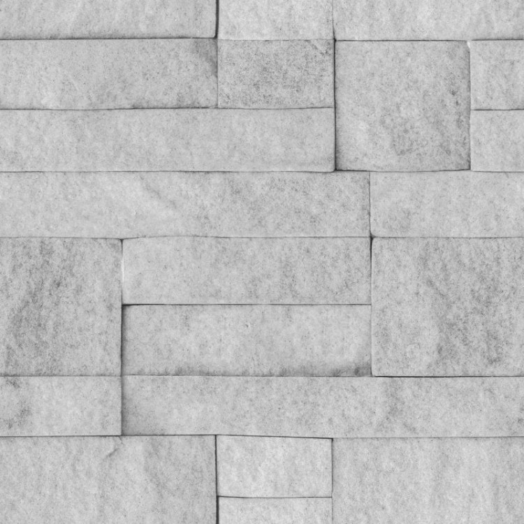 Papel de Parede Adesivo Pedras Gray Bricks N019065