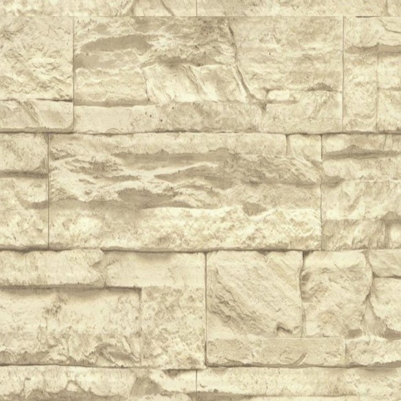 Papel de Parede Adesivo Pedras Off White NP058
