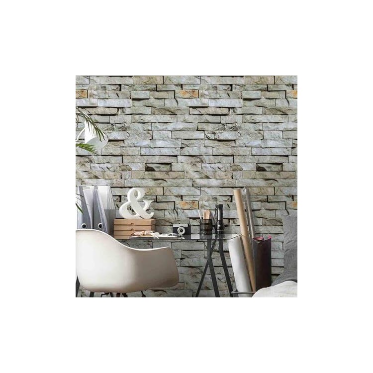 Papel de Parede Adesivo Pedras Rústico 80357018