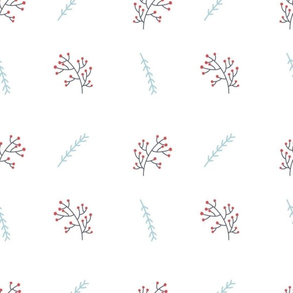 Papel de Parede Adesivo Pequenos Galhos de Inverno N08082
