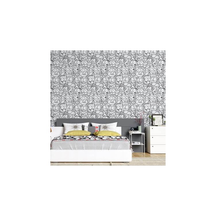 Papel de Parede Adesivo Personagem HQ N354521