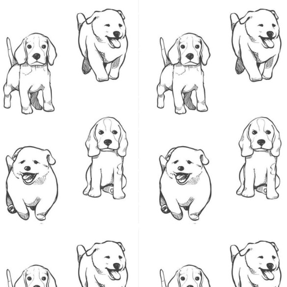 Papel de Parede Adesivo Pet Infantil N02033