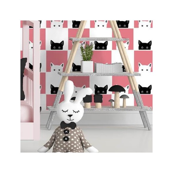 Papel de Parede Adesivo Pet N304
