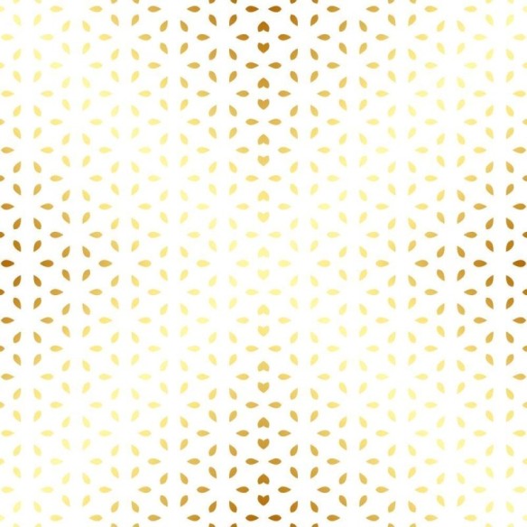 Papel de Parede Adesivo Pétalas Amarelas fundo branco N08137