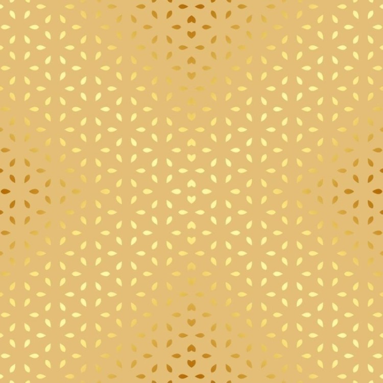 Papel de Parede Adesivo Pétalas douradas N08135