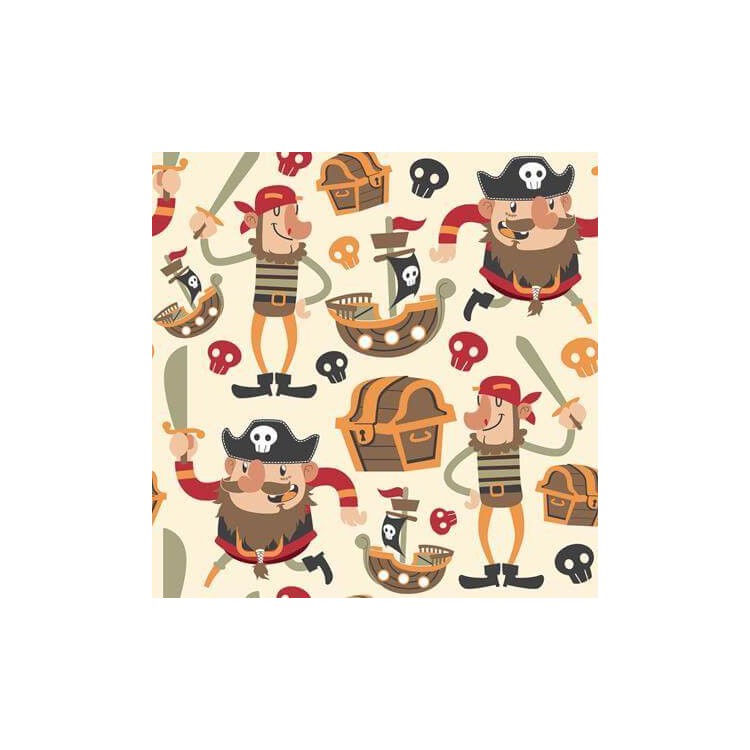 Papel de Parede Adesivo Piratas 375064426