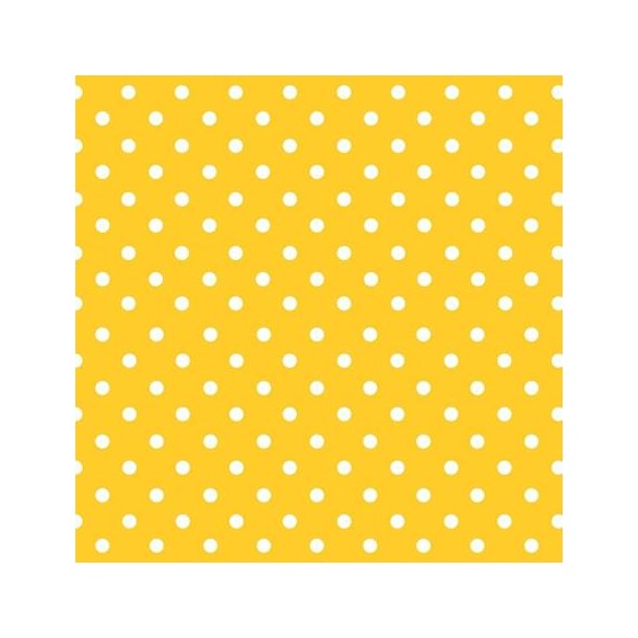 Papel de Parede Adesivo Poá Amarelo 1014