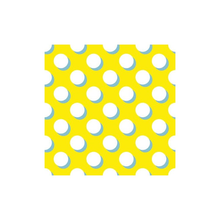 Papel de Parede Adesivo poa amarelo 377852908