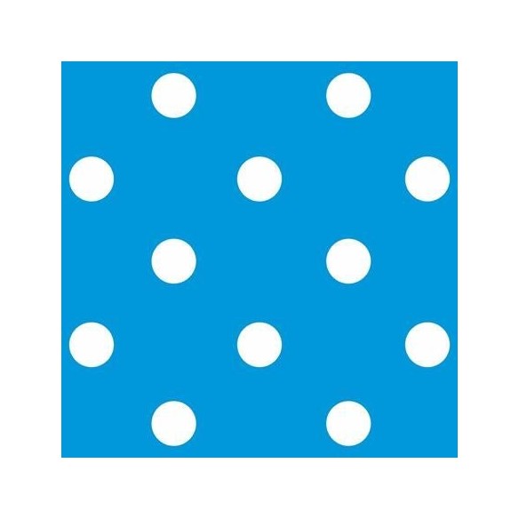 Papel de Parede Adesivo Poá Azul 758691